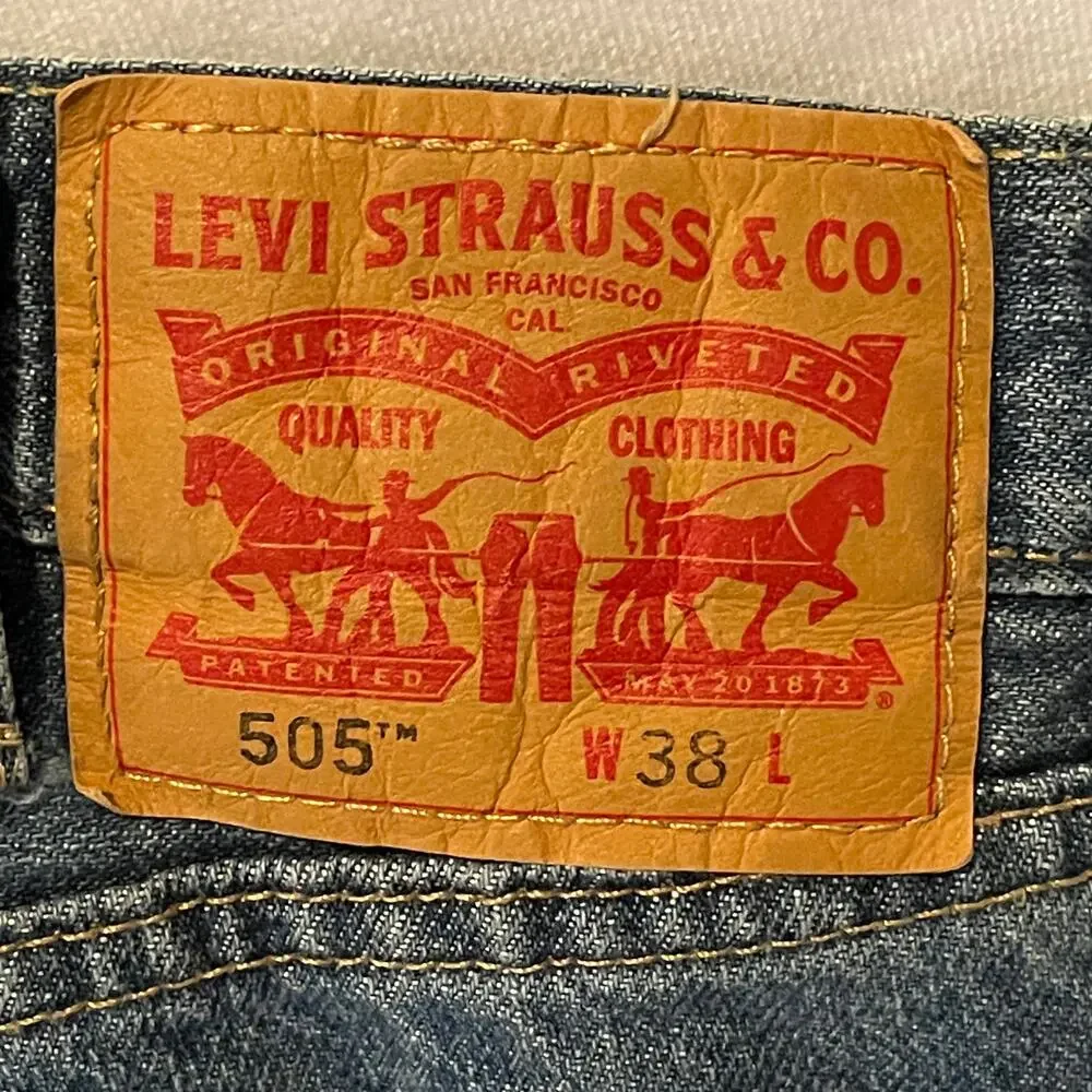 Levi Strauss Men's 505 Jean Denim Shorts Size 38
